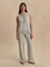 Load image into Gallery viewer, Varley Freida V-Neck Tank in Blue Clay
