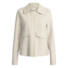 Load image into Gallery viewer, Oakwood Ambre Boiled Wool Jacket in Stone
