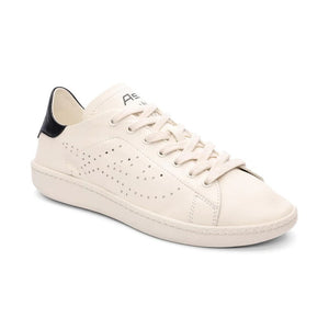 Ash Super Metallic Leather Sneaker in Ivory