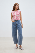 Load image into Gallery viewer, Suncoo Crochet Top in Rose
