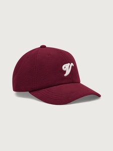 Varley Raina Fleece Cap in New Maroon