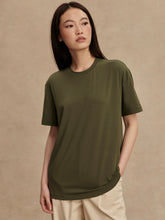 Load image into Gallery viewer, Varley Leighton Boyfriend Tee in Racing Olive
