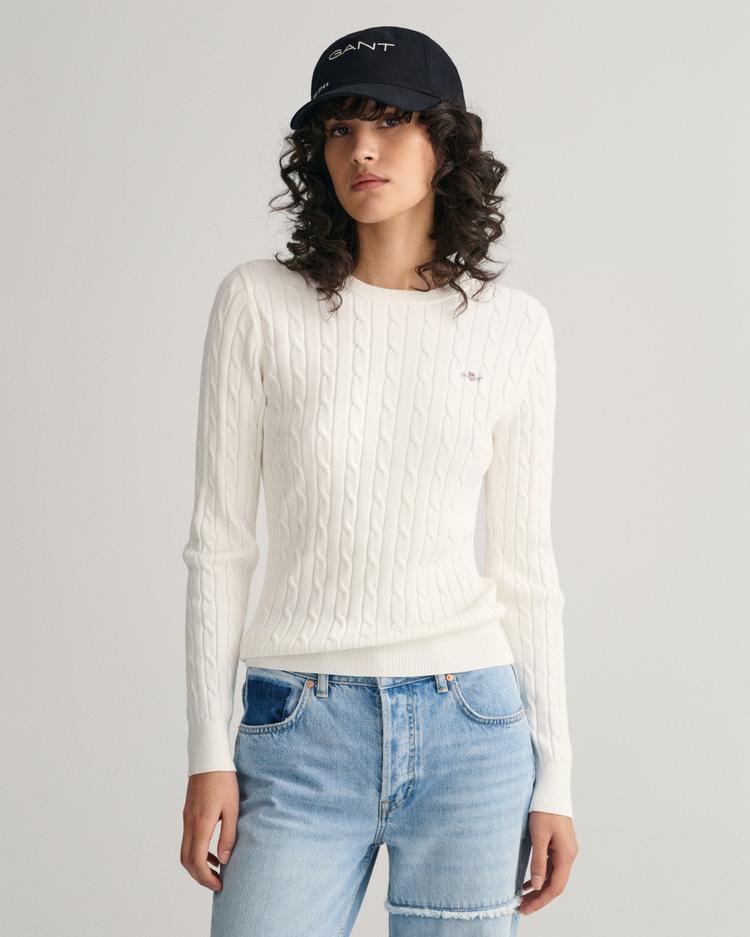 Gant white clearance sweater