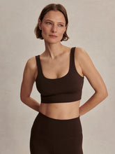 Load image into Gallery viewer, Varley Freesoft Cori Bra in Coffee Bean
