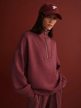 Load image into Gallery viewer, Varley Hawley Half-Zip Sweater in Sassafras Marl
