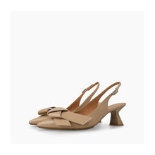 Load image into Gallery viewer, Lodi Sling-Back Court Shoe in Beige

