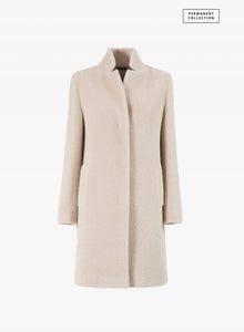 Cinzia Rocca Wool & Alpaca Coat in Beige