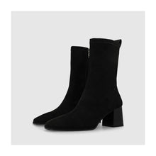 Load image into Gallery viewer, Lodi Ankle Boots in Black Suede
