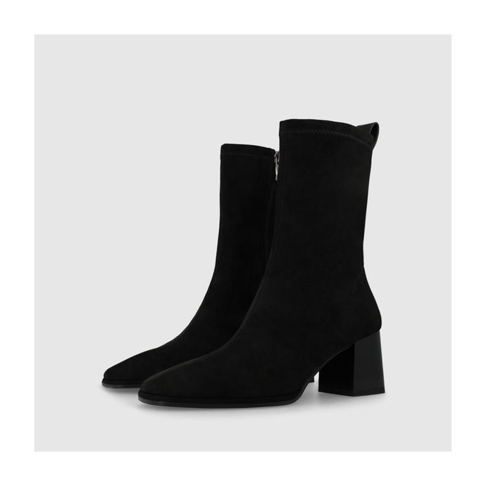 Lodi Ankle Boots in Black Suede