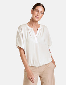Gerry Weber Blouse with a stretchy hem
