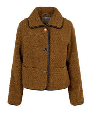 Load image into Gallery viewer, Oakwood Bonnie Faux Fur Jacket in Tobacco
