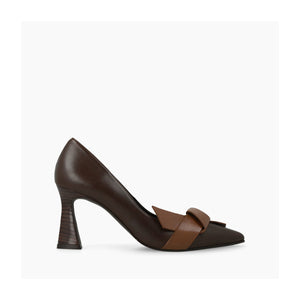 Lodi Ronco Court Shoe in Tan