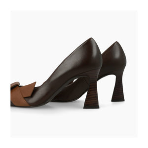 Lodi Ronco Court Shoe in Tan