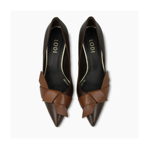 Lodi Ronco Court Shoe in Tan