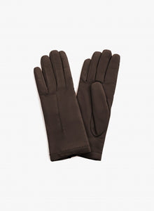 Cinzia Rocca Brown Napa Gloves