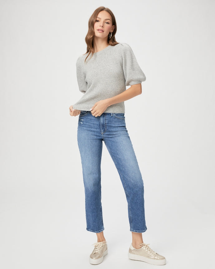 Paige Sarah Straight Ankle Jeans