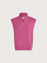 Load image into Gallery viewer, Varley Loretta Half-Zip Sleveless Sweat in Ibis Rose
