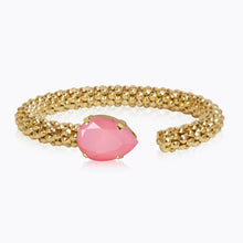 Load image into Gallery viewer, Caroline Svedbom Classic Rope Bracelet in Gold/Light Coral
