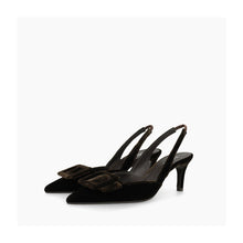 Load image into Gallery viewer, Lodi Nestor Sling Back in Choco Suede
