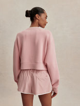 Load image into Gallery viewer, Varley Tasmin Cropped Sweater in Zephyr Mauve
