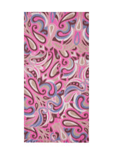 Load image into Gallery viewer, Codello Paisley Print Scarf in Pink
