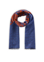 Load image into Gallery viewer, Codello Fil Coupe Scarf in Blue

