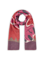Load image into Gallery viewer, Codello Tiger Printed Scarf in Pink
