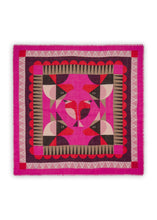 Load image into Gallery viewer, Codello Graphic Mix Square Printed Scarf in Pink
