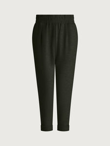 Varley Rolled Cuff Pants 25 in Olive Marl