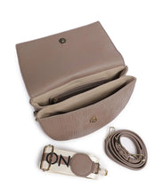 Load image into Gallery viewer, Valentino Pansy Saddle Bag in Taupe
