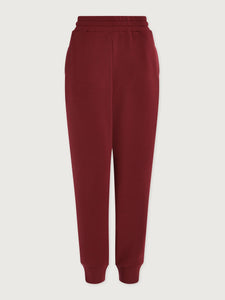 Varley The Slim Cuff Pant 27.5" in Deep Maroon
