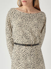 Load image into Gallery viewer, MaxMara MstPiroghe Dress in Ivory/Black
