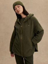 Load image into Gallery viewer, Varley Fey Relaxed Fleece in Racing Olive
