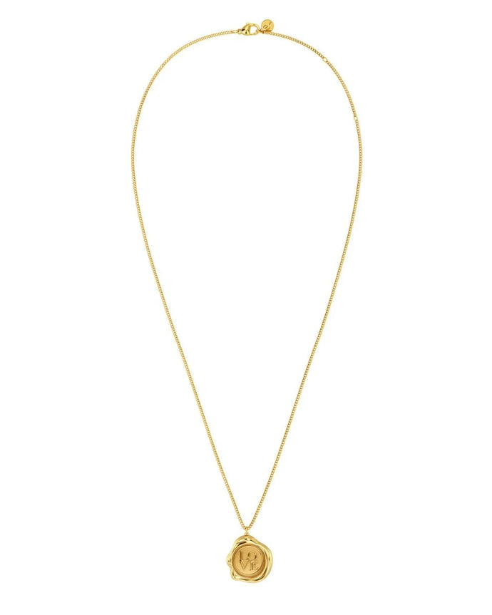 EDBLAD Holly Necklace L Gold