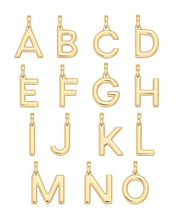 Load image into Gallery viewer, Edblad Letter Charm in Gold
