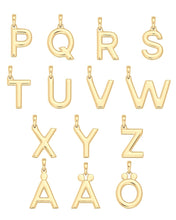 Load image into Gallery viewer, Edblad Letter Charm in Gold
