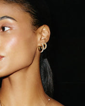 Load image into Gallery viewer, EDBLAD Small Lilo Hoops in Gold

