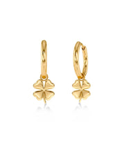 Load image into Gallery viewer, EDBLAD Lucky Mini Hoops in Gold
