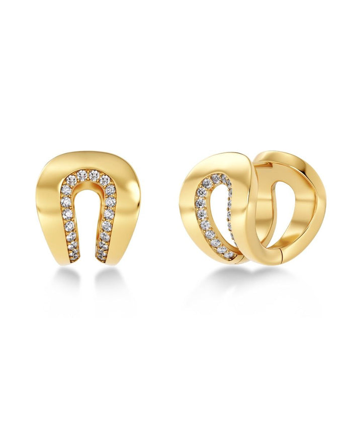 EDBLAD Plié Hoops Gold