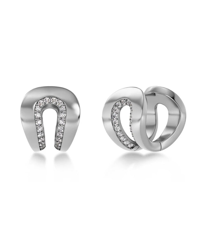 EDBLAD Plié Hoops Steel