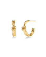 Load image into Gallery viewer, Edblad Swivel Hoops in Gold
