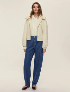 Emme Eritea Bomber Jacket in Turtledove