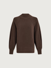 Load image into Gallery viewer, Varley Loxley Raglan Boyfriend Sweater in Coffee Bean
