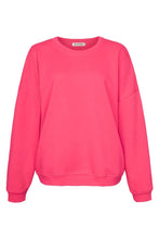 Load image into Gallery viewer, Liv Bergen Ella Graphic Sweater in Bright Rose
