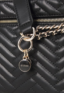 Guess Anning Quilted Shopper in Black