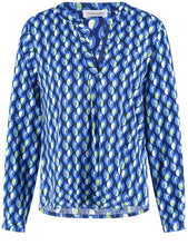 Load image into Gallery viewer, Gerry Weber Flowing Long Sleeve Blouse in Blue
