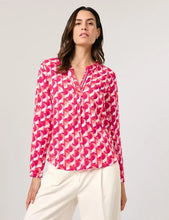 Load image into Gallery viewer, Gerry Weber V-Neck Blouse in Pink/Orange
