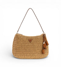 Load image into Gallery viewer, Guess Ofelia Shoulder Bag in Light Brown

