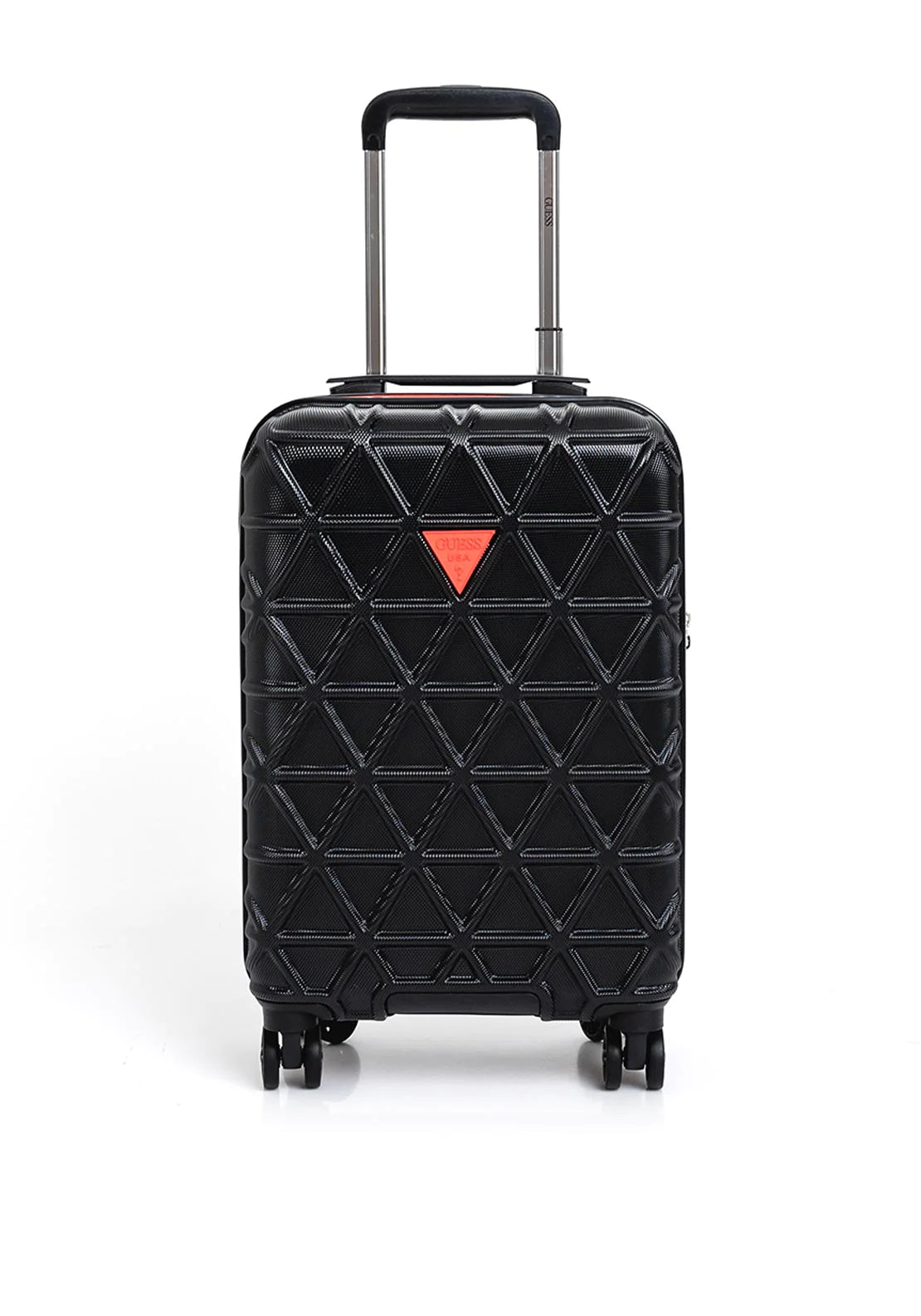 Guess shop red suitcase