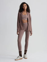 Load image into Gallery viewer, Varley Hayden Zip-Through Midlayer in Deep Taupe
